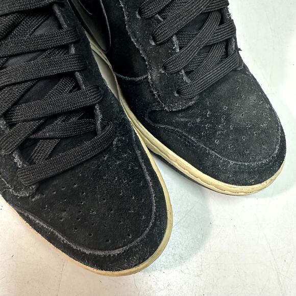 GOOD Nike Women's Dunk Sky High Print 'Black' Hidden Wedge Platform Sneakers 7.5 - Picture 7 of 10